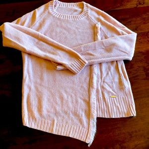 Ivanka Trump Asymmetric Sweaterl  - Medium